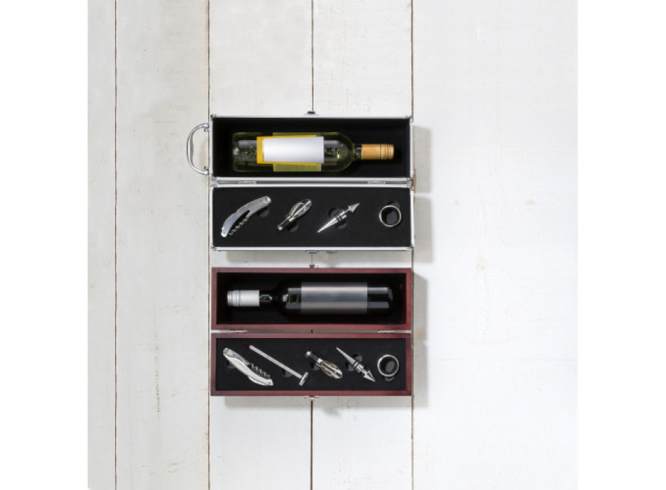 Set vino, 5 accessori, in acciaio inox Nikita FullGadgets.com