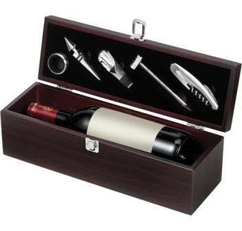 Set vino, 5 accessori, in acciaio inox Nikita FullGadgets.com