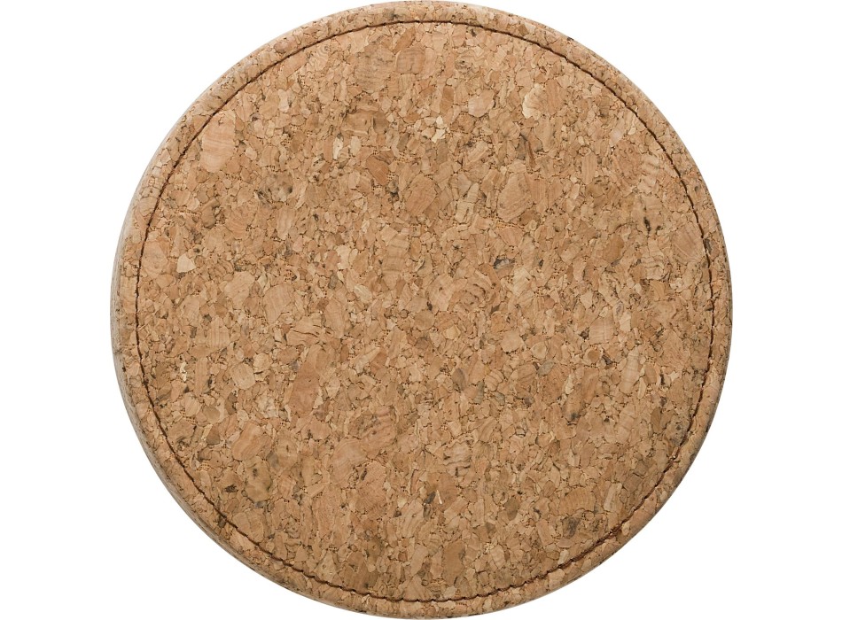 Set vino de PU com aspeto de cortiça con 4 accessori Milana FullGadgets.com