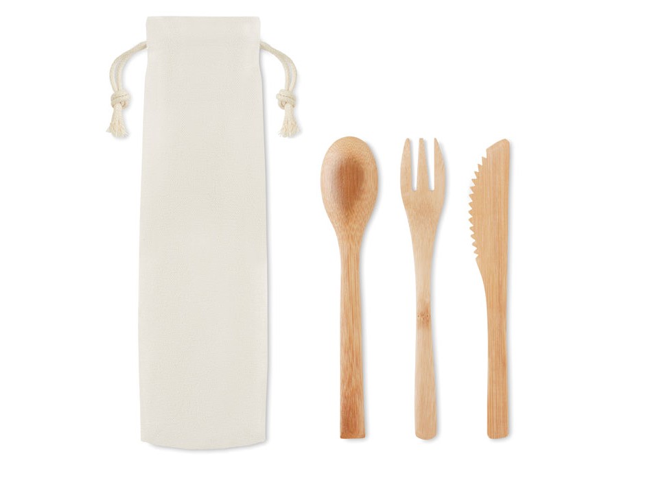 SETBOO - Set posate in bamboo FullGadgets.com