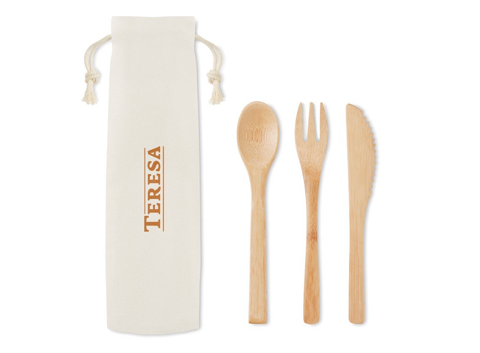 SETBOO - Set posate in bamboo FullGadgets.com