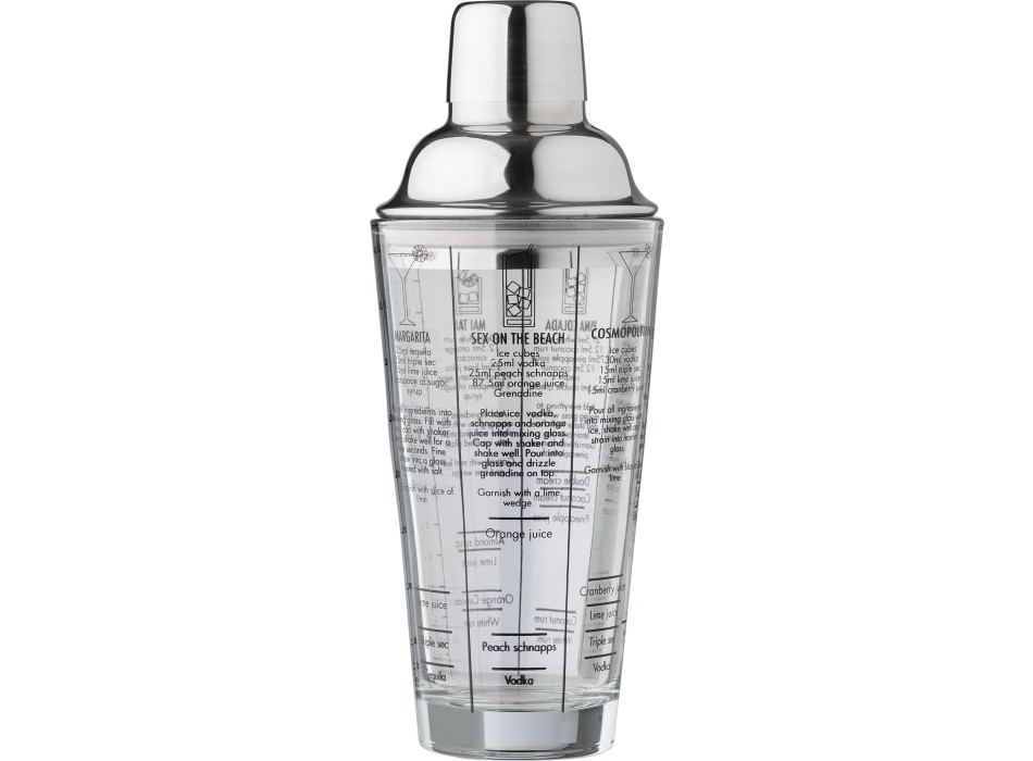 Shaker per cocktail in vetro capacità 750 m Adela FullGadgets.com
