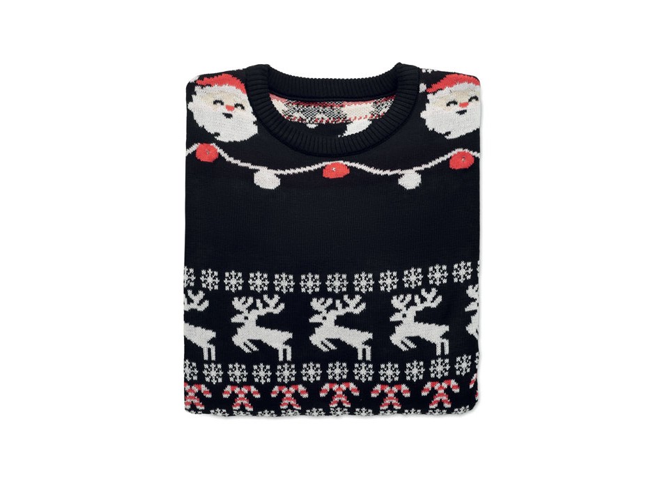 SHAMIS - Maglione natalizio a LED S/M FullGadgets.com