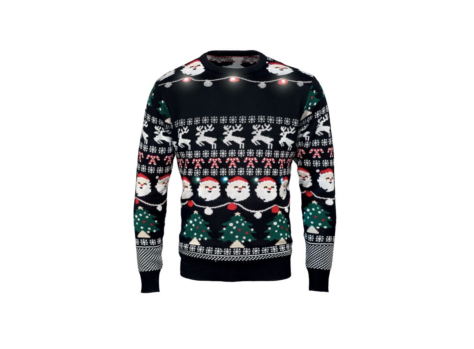 SHAMIS - Maglione natalizio a LED S/M FullGadgets.com