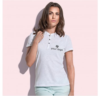 Sharon Henley T-shirt, 100%P FullGadgets.com