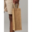 Shimmer Jute Bottle Bag FullGadgets.com