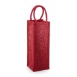 Shimmer Jute Bottle Bag FullGadgets.com