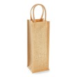 Shimmer Jute Bottle Bag FullGadgets.com