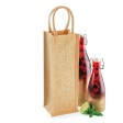 Shimmer Jute Bottle Bag FullGadgets.com