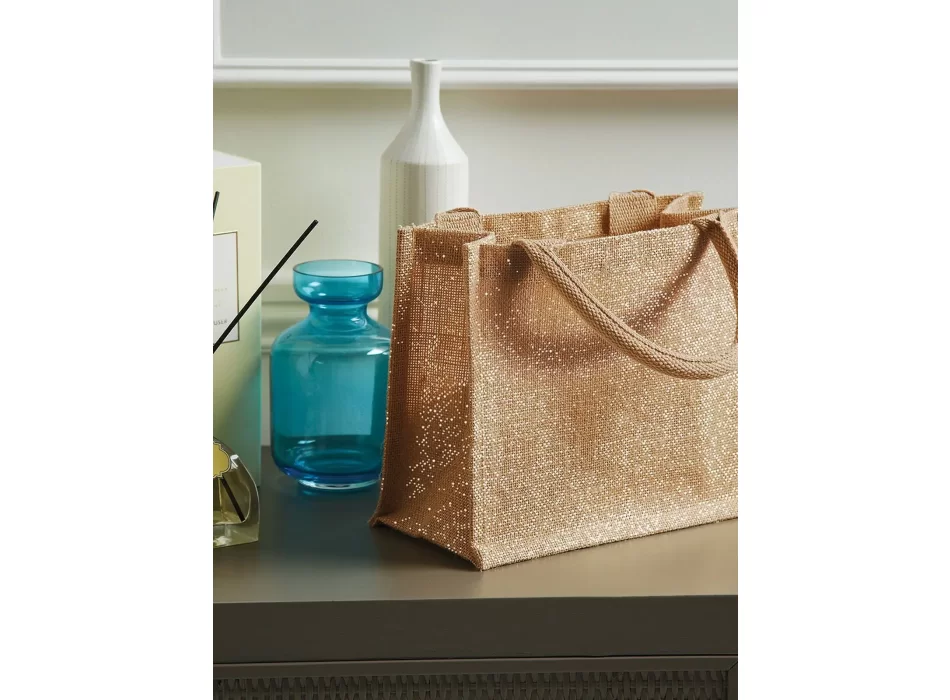 Shimmer Jute Mini Gift Bag FullGadgets.com