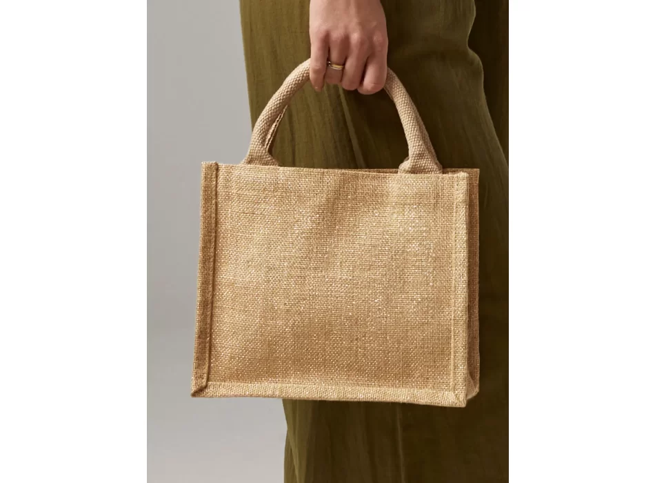 Shimmer Jute Mini Gift Bag FullGadgets.com