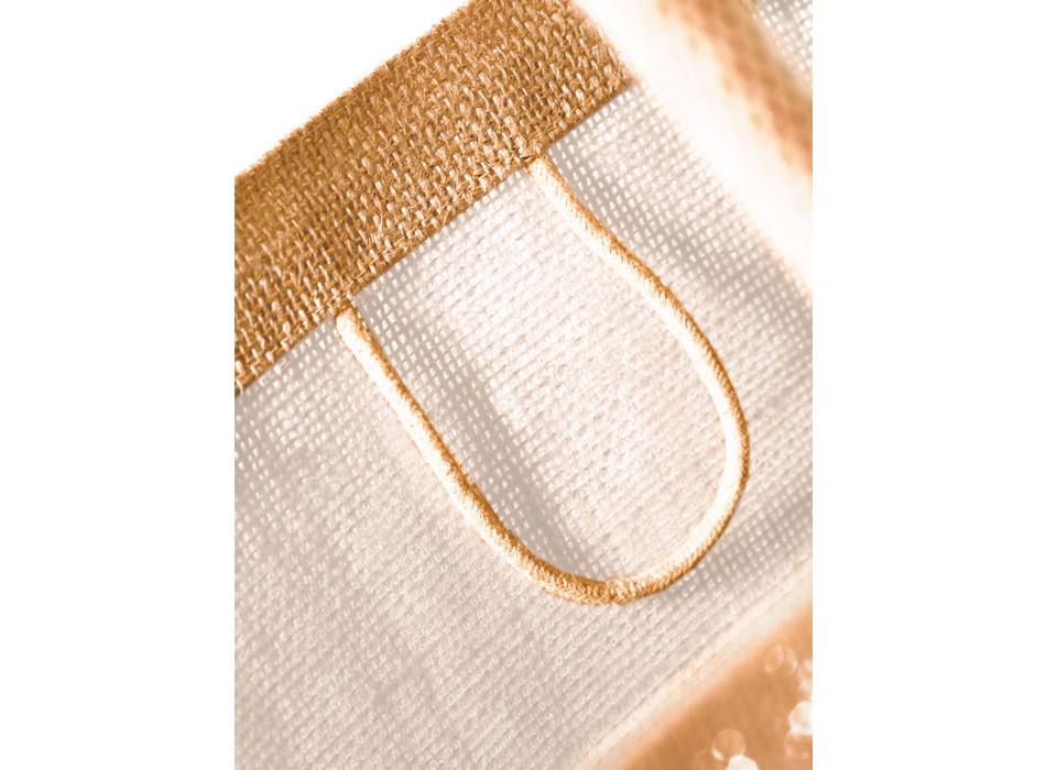Shimmer Jute Shopper FullGadgets.com