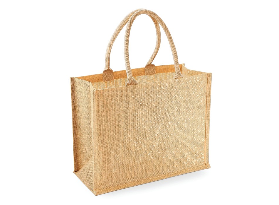 Shimmer Jute Shopper FullGadgets.com