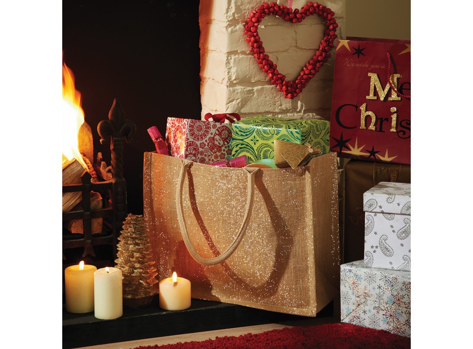 Shimmer Jute Shopper 98%LJ2%M FullGadgets.com