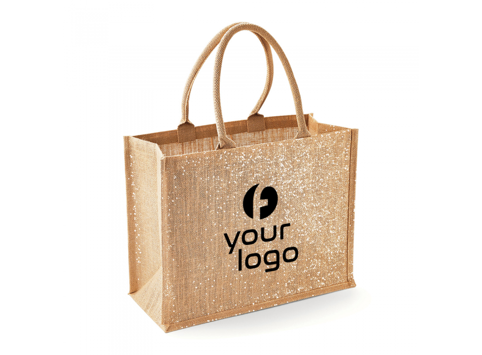 Shimmer Jute Shopper 98%LJ2%M FullGadgets.com