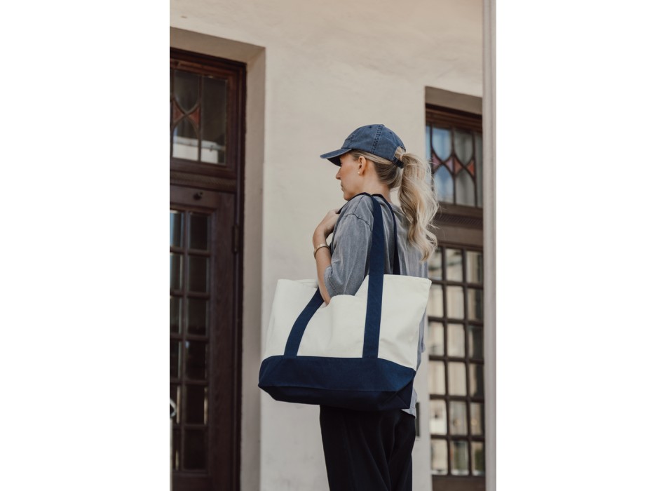 Shopper 350gm2 SHOP LOCAL in cotone riciclato AWARE™ FullGadgets.com