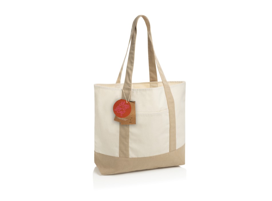 Shopper 350gm2 SHOP LOCAL in cotone riciclato AWARE™ FullGadgets.com
