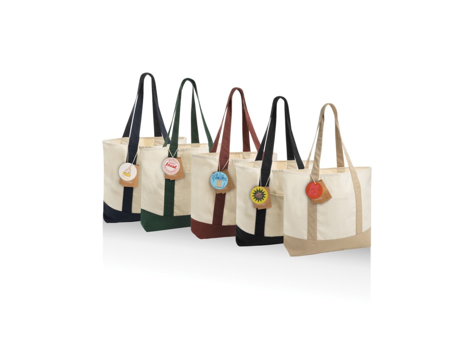 Shopper 350gm2 SHOP LOCAL in cotone riciclato AWARE™ FullGadgets.com