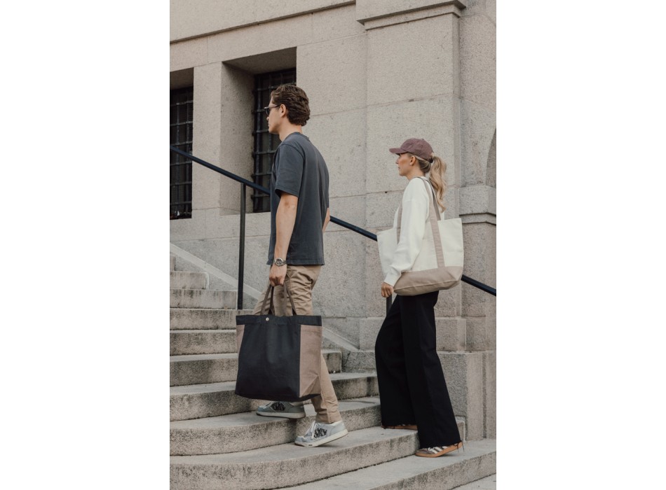 Shopper 350gm2 SHOP LOCAL in cotone riciclato AWARE™ FullGadgets.com