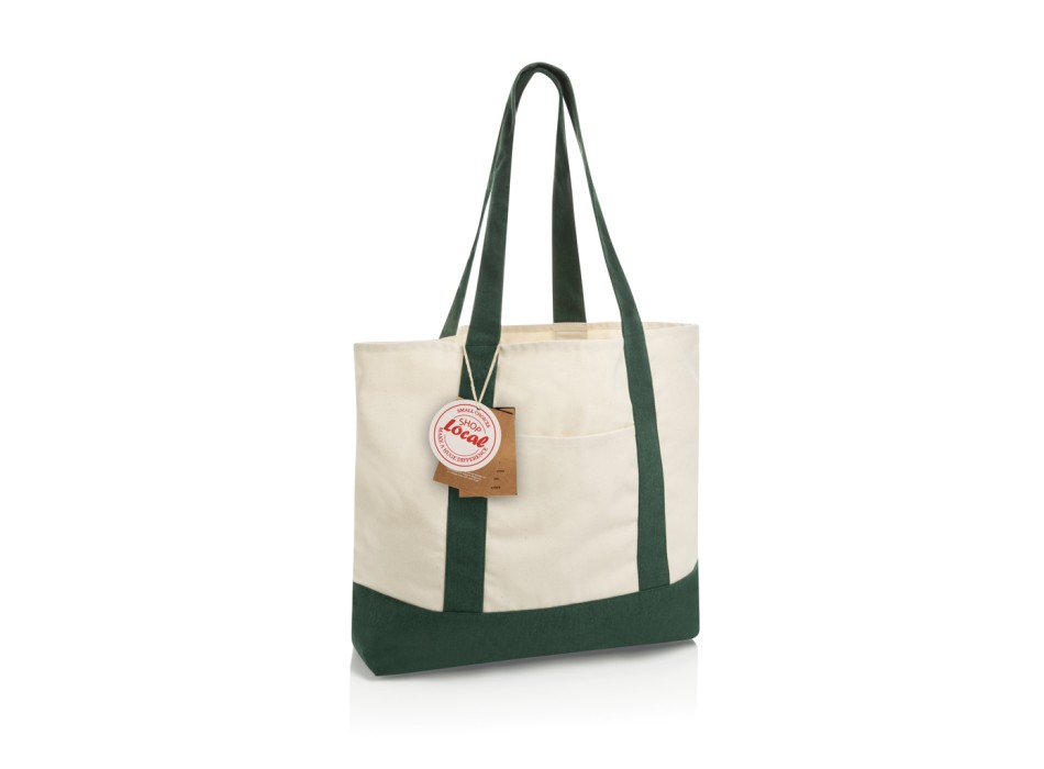 Shopper 350gm2 SHOP LOCAL in cotone riciclato AWARE™ FullGadgets.com