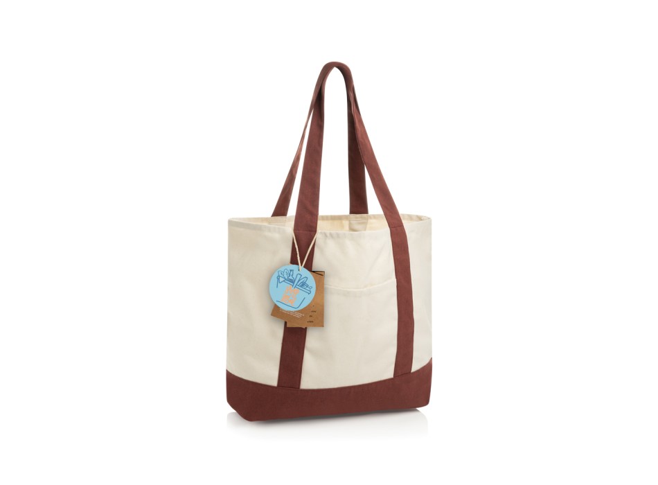 Shopper 350gm2 SHOP LOCAL in cotone riciclato AWARE™ FullGadgets.com