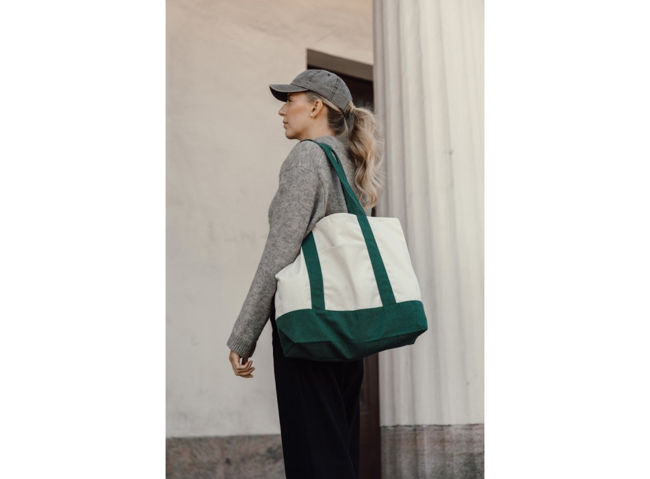 Shopper 350gm2 SHOP LOCAL in cotone riciclato AWARE™ FullGadgets.com