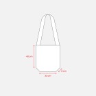 Shopper bicolore in TNT, tracolla e soffietto FullGadgets.com