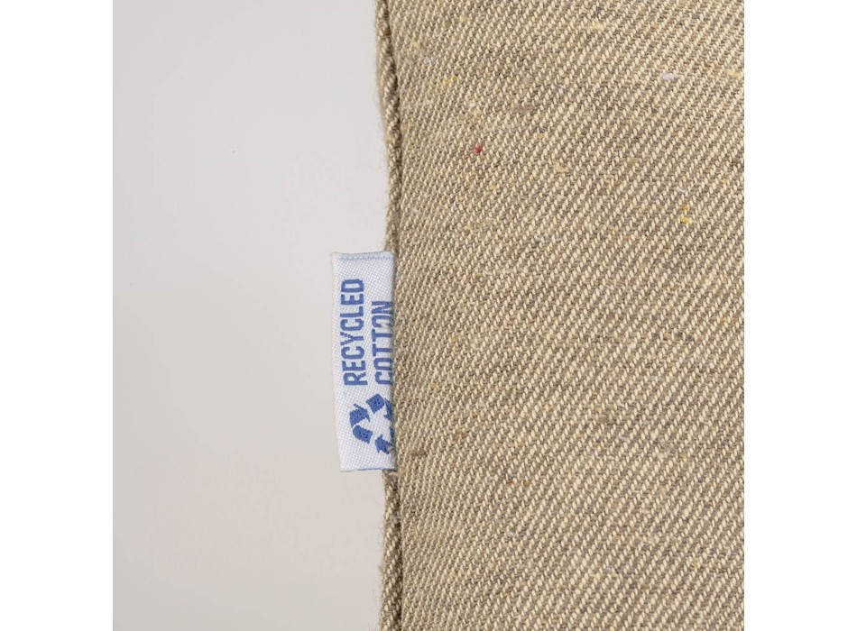 Shopper carbon neutral in cotone riciclato  280 g/m2, manici lunghi FullGadgets.com