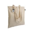 Shopper certificata Fairtrade® in cotone 140g/m2, manici lunghi FullGadgets.com