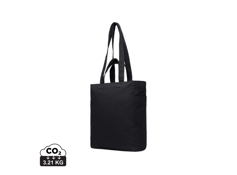Shopper con cerniera VINGA Hilo in rCotone canvas FullGadgets.com