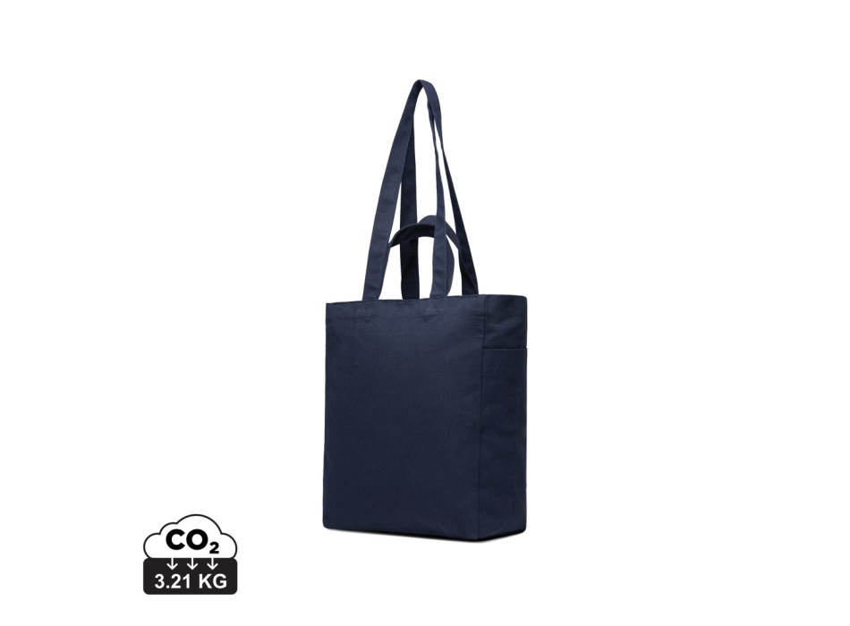 Shopper con cerniera VINGA Hilo in rCotone canvas FullGadgets.com