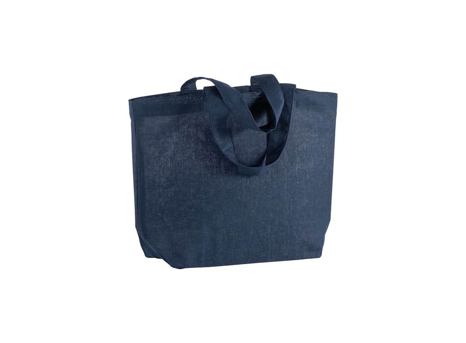 Shopper con soffietto alla base in cotone 120 g/m2, manici corti FullGadgets.com