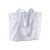Shopper Con Soffietto Alla Base In Cotone 120 G/M2, Manici Lunghi Personalizzabili