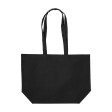 Shopper con soffietto alla base in cotone 280 g-m2, manici lunghi FullGadgets.com