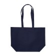 Shopper con soffietto alla base in cotone 280 g-m2, manici lunghi FullGadgets.com