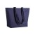 Shopper con soffietto alla base in cotone 280 g-m2, manici lunghi - In stampa sublima