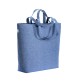 Shopper con soffietto alla base in cotone riciclato 280 g/m2, con doppi manici FullGadgets.com