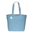 Shopper con soffietto alla base in cotone riciclato 280 g/m2, manici lunghi FullGadgets.com