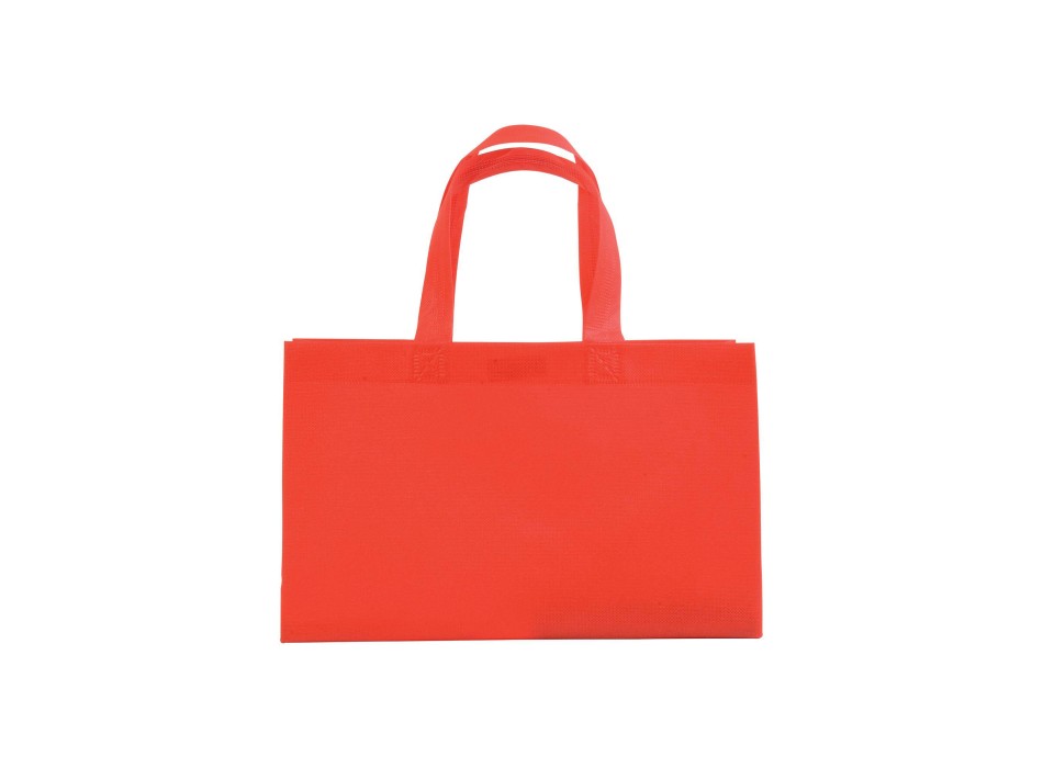 Shopper con soffietto alla base in TNT 70 g/m2 termosaldato, manici corti FullGadgets.com