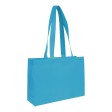 Shopper con soffietto alla base in TNT 70 g/m2 termosaldato, manici lunghi FullGadgets.com