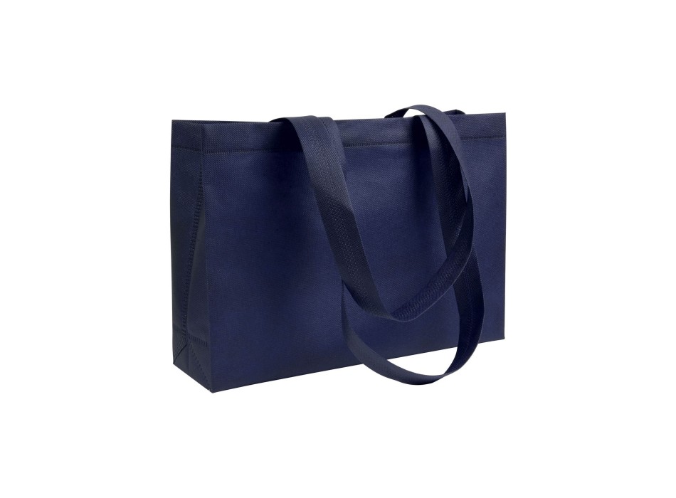 Shopper con soffietto alla base in TNT 70 g/m2 termosaldato, manici lunghi FullGadgets.com