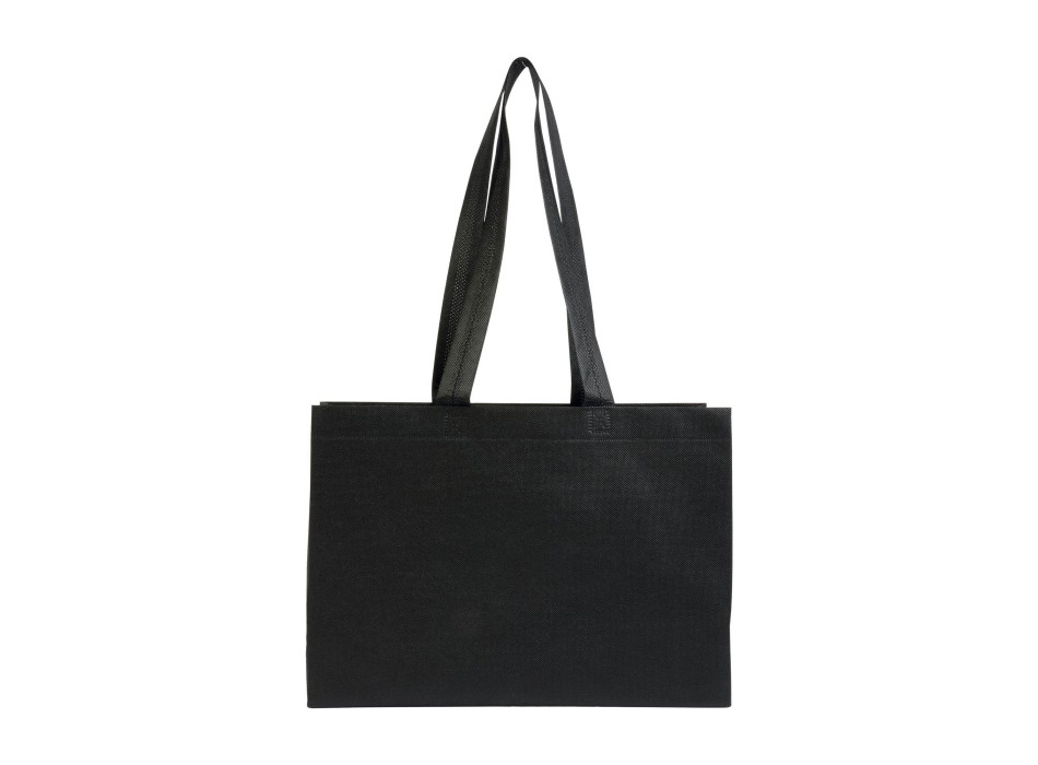 Shopper con soffietto alla base in TNT 70 g/m2 termosaldato, manici lunghi FullGadgets.com