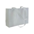 Shopper con soffietto alla base in TNT 70 g/m2 termosaldato, manici lunghi FullGadgets.com