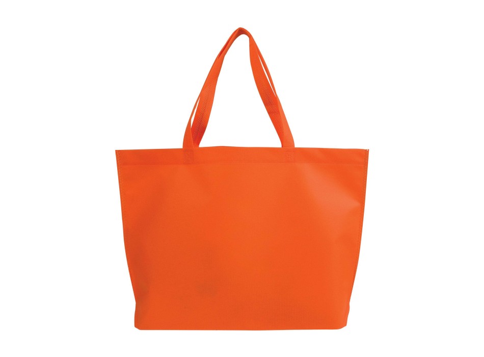 Shopper con soffietto alla base in TNT termosaldato, manici lunghi FullGadgets.com