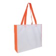 Shopper con soffietto colorato in poliestere 210D resistente al calore FullGadgets.com