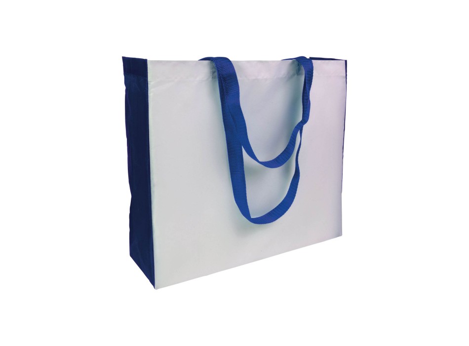 Shopper con soffietto colorato in poliestere 210D resistente al calore FullGadgets.com