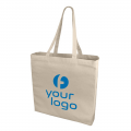 Shopper Con Soffietto Cotone Odessa Personalizzabile