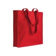Shopper con soffietto in canvas 280 g/m2, manici lunghi FullGadgets.com