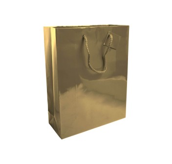 Shopper con soffietto in carta laminata 157 g/m2 con rinforzo alla base FullGadgets.com