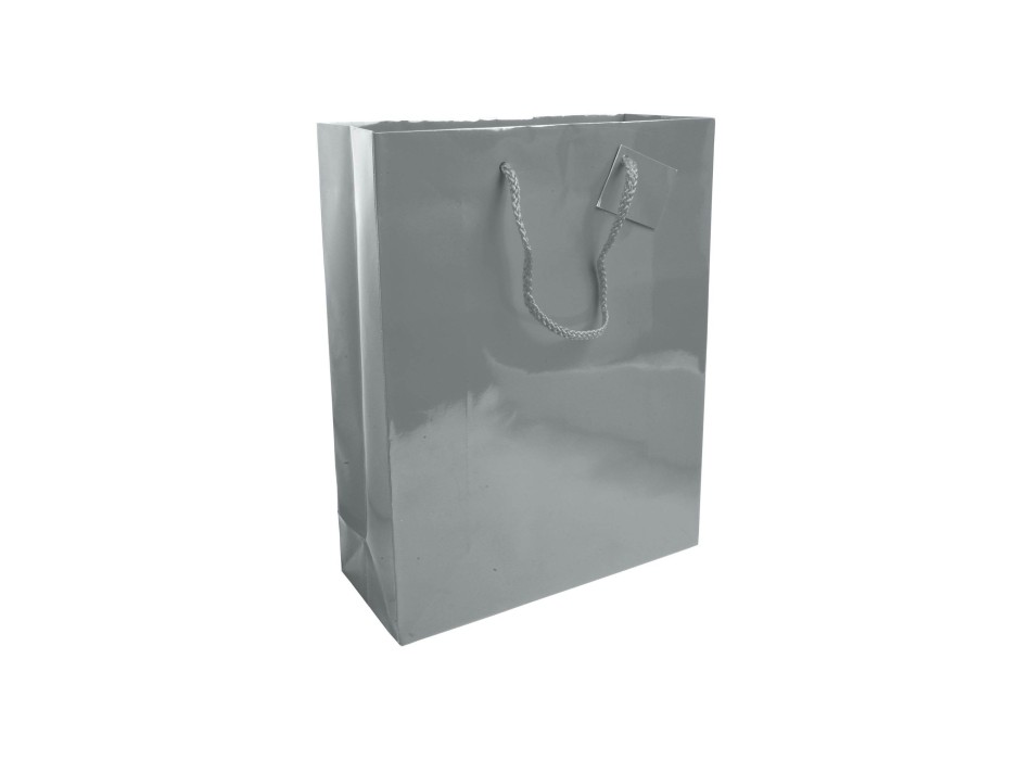 Shopper con soffietto in carta laminata 157 g/m2 con rinforzo alla base FullGadgets.com